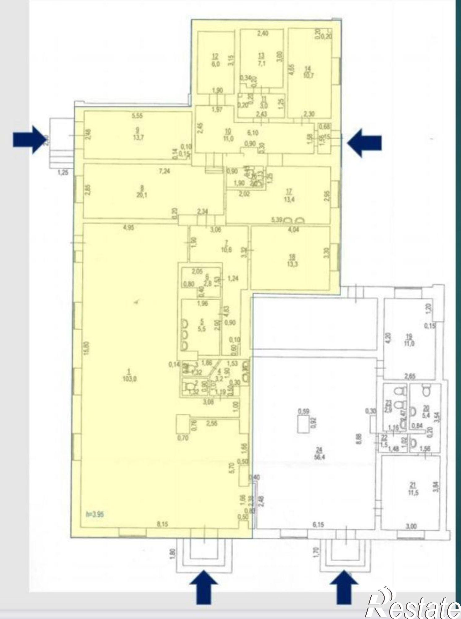 Сдать торговое помещение за 160 012 рублей на Октябрьская улица, 7