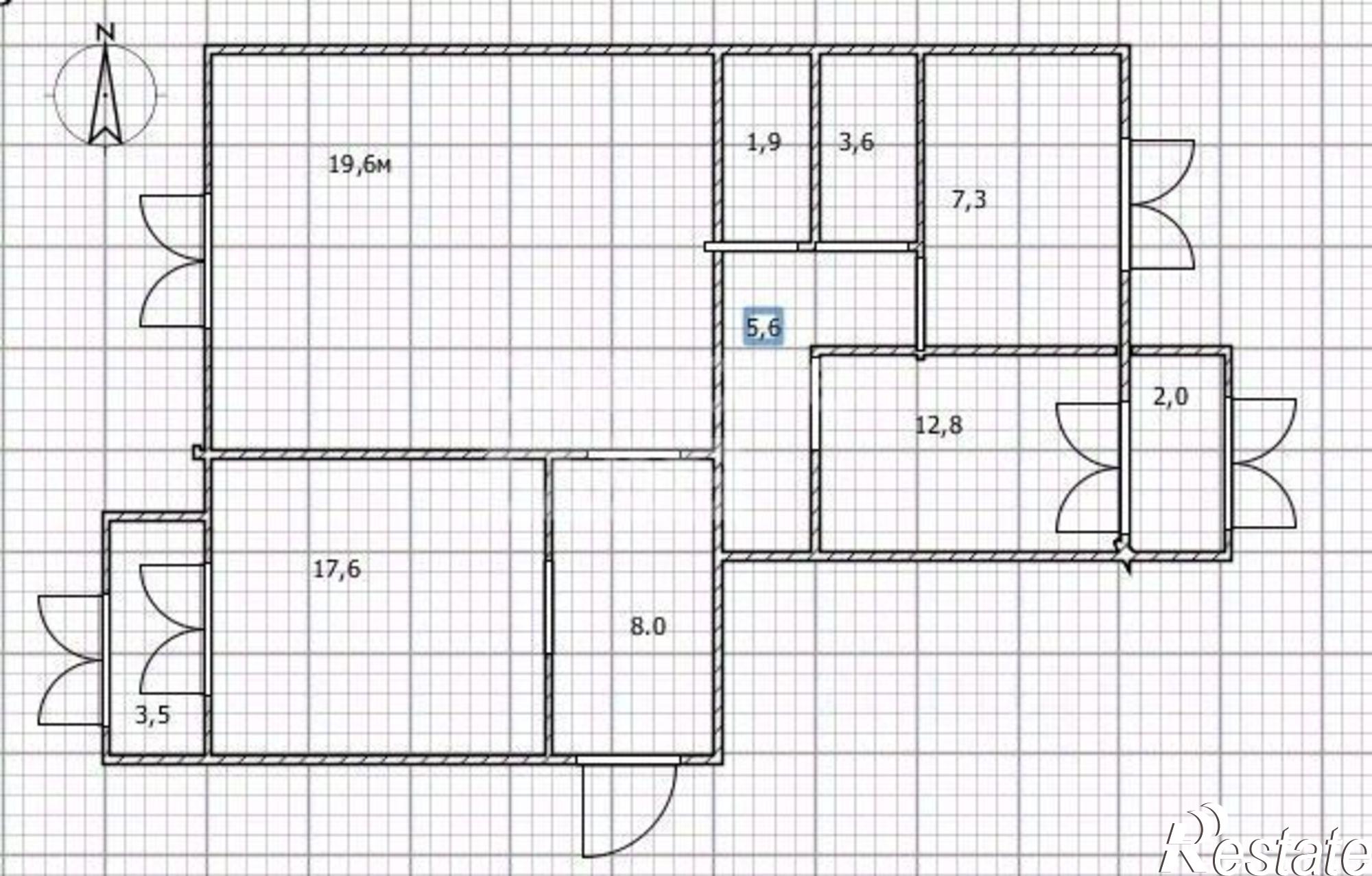 Купить квартиру за 3 400 000 рублей на Сельцо г., Мейпариани ул., д.32