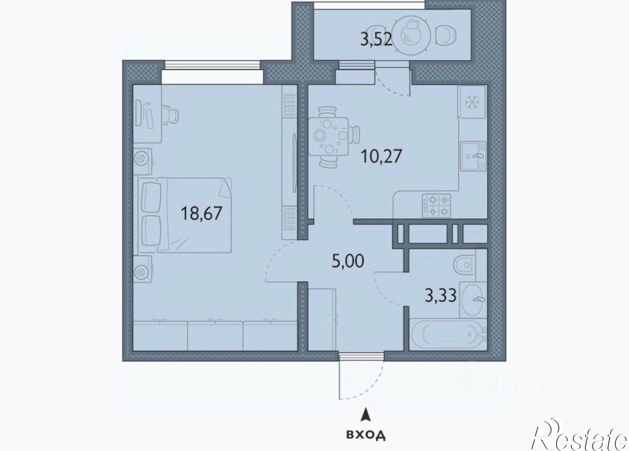 Купить квартиру за 3 400 000 рублей на Брянск городской округ, Брянск