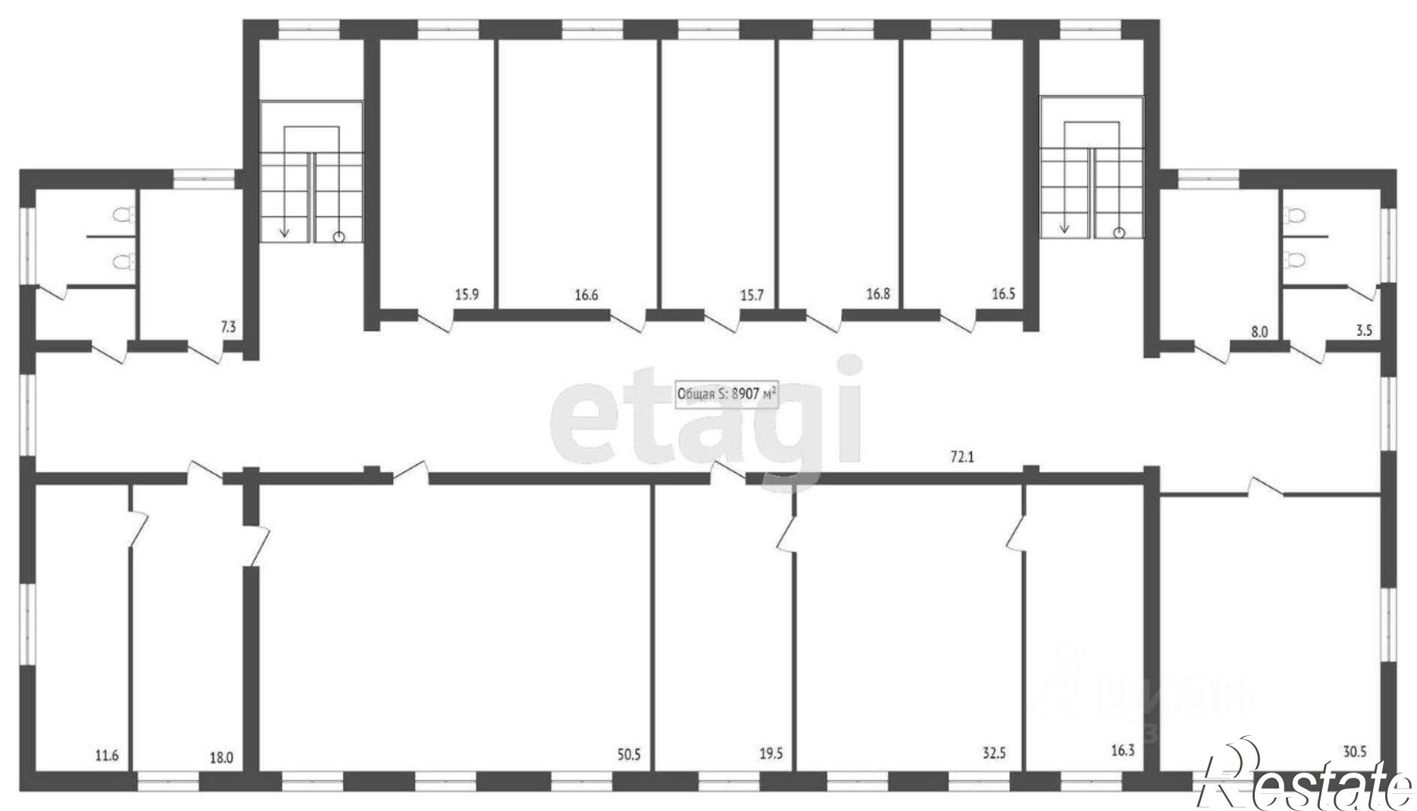 Купить офис, помещение под офис за 9 004 980 рублей на Брасовский район