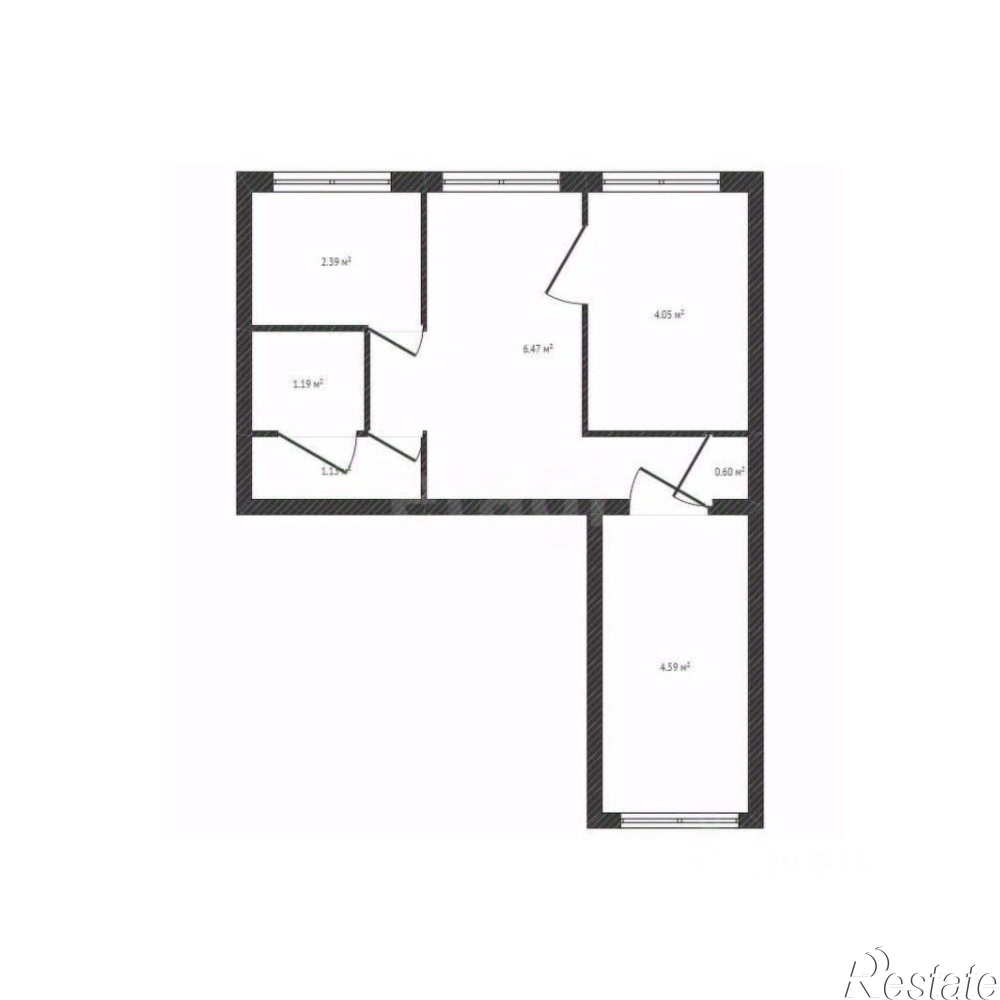 Купить квартиру за 2 290 000 рублей на улица Попова, 6