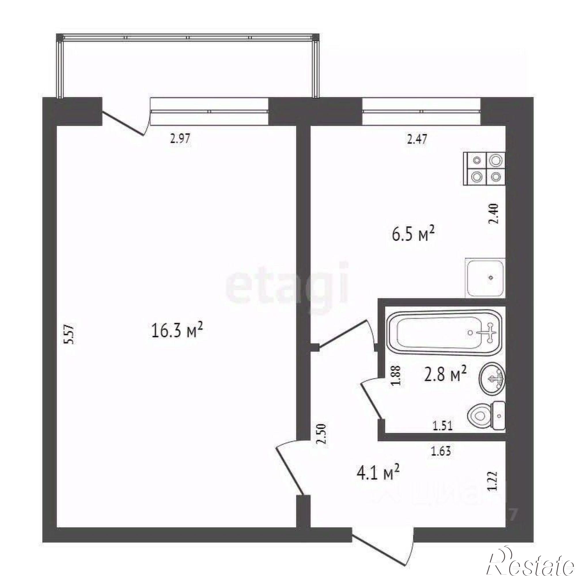Купить квартиру за 670 000 рублей на Дятьковский район