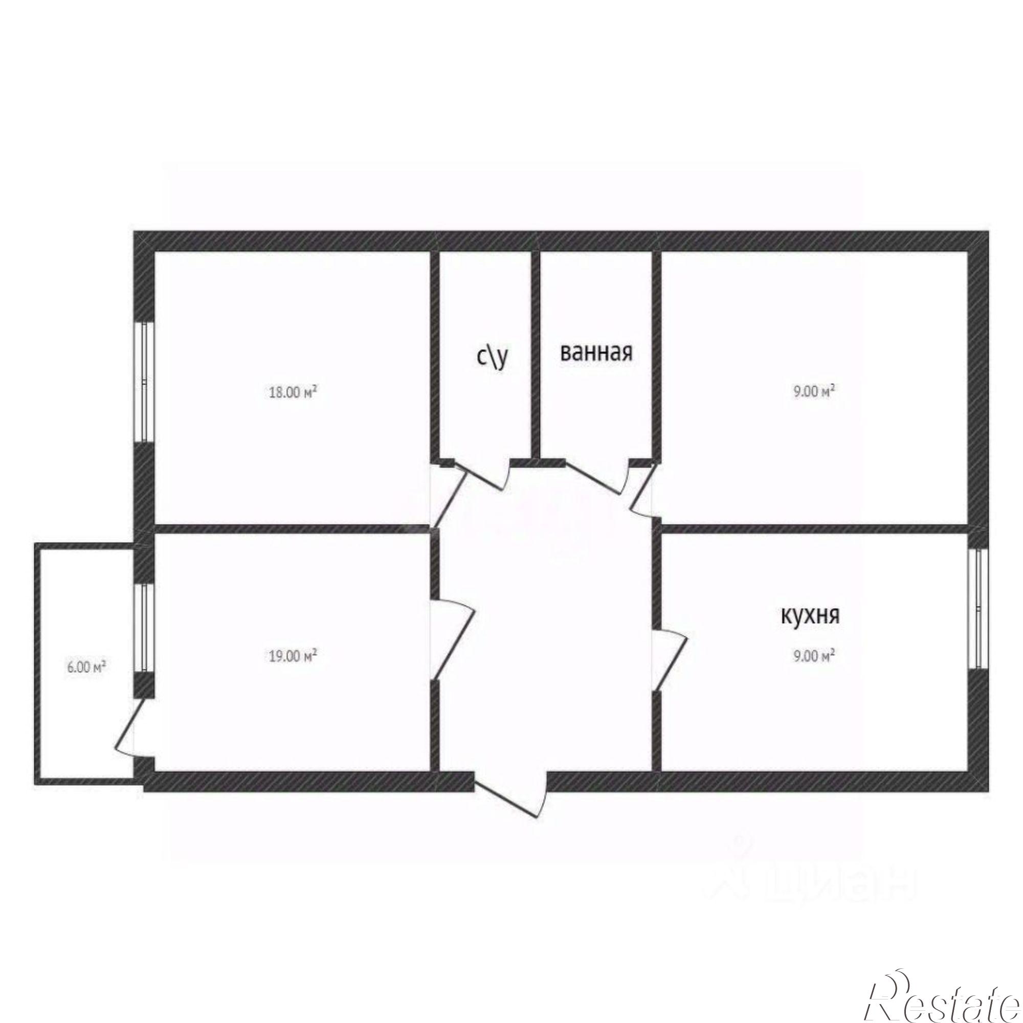 Купить квартиру за 3 000 000 рублей на городской округ Фокино