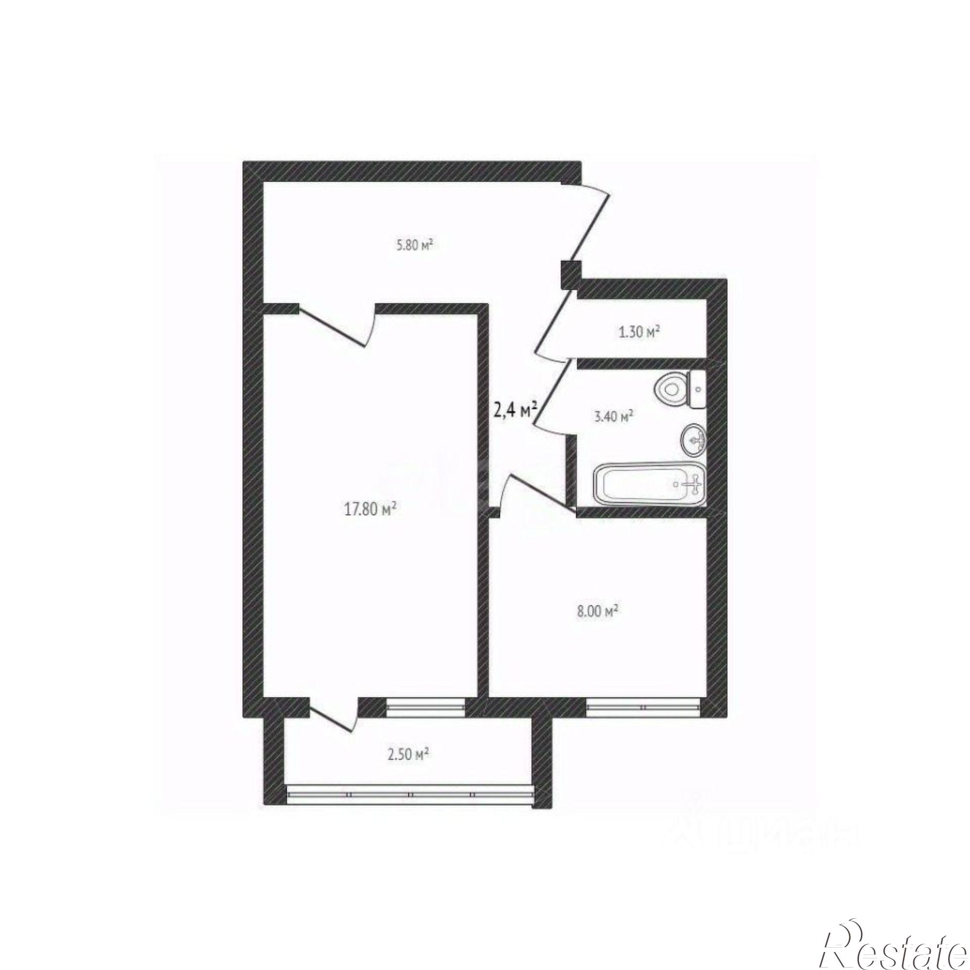 Купить квартиру за 1 305 000 рублей на Навлинский район