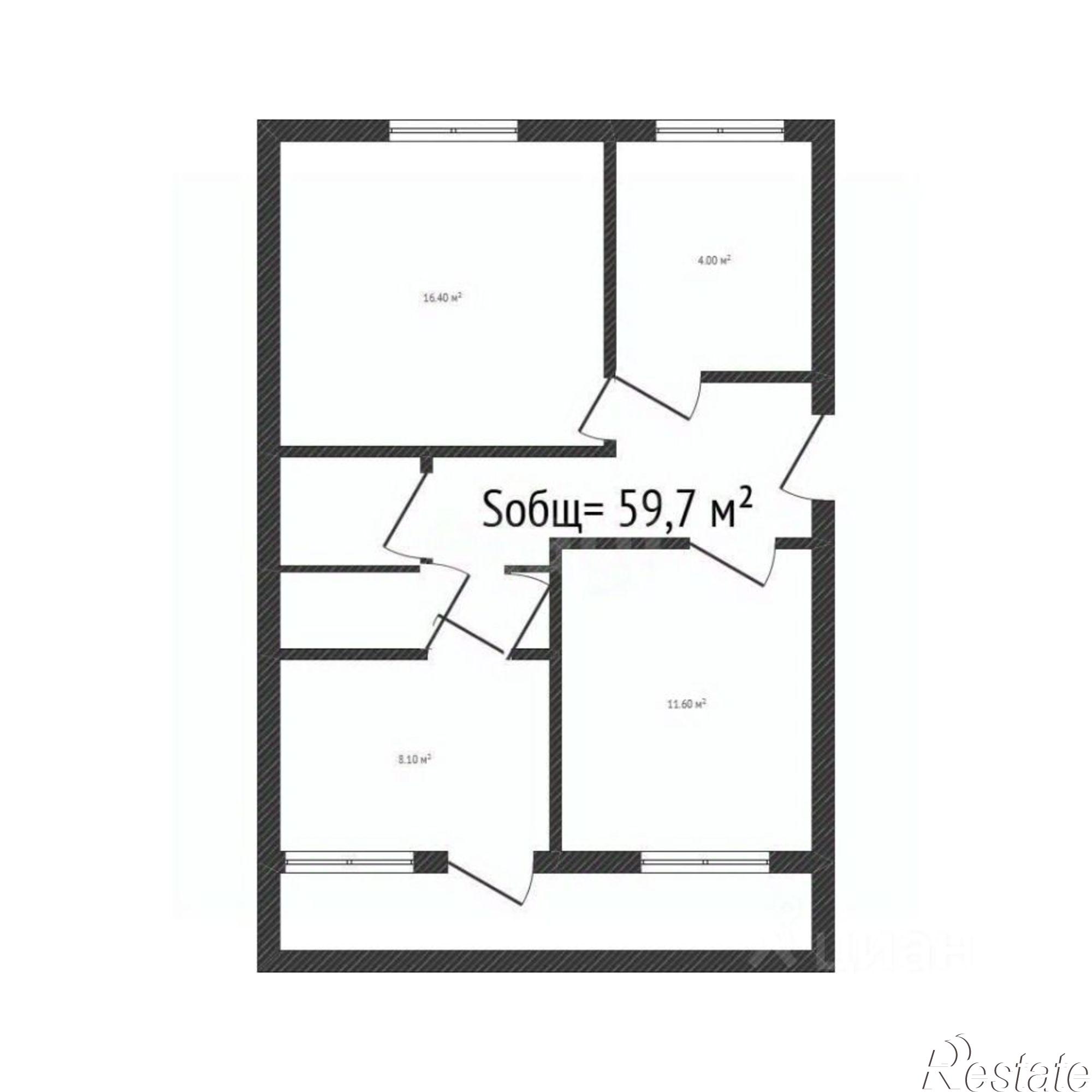 Купить квартиру за 2 500 000 рублей на городской округ Клинцы