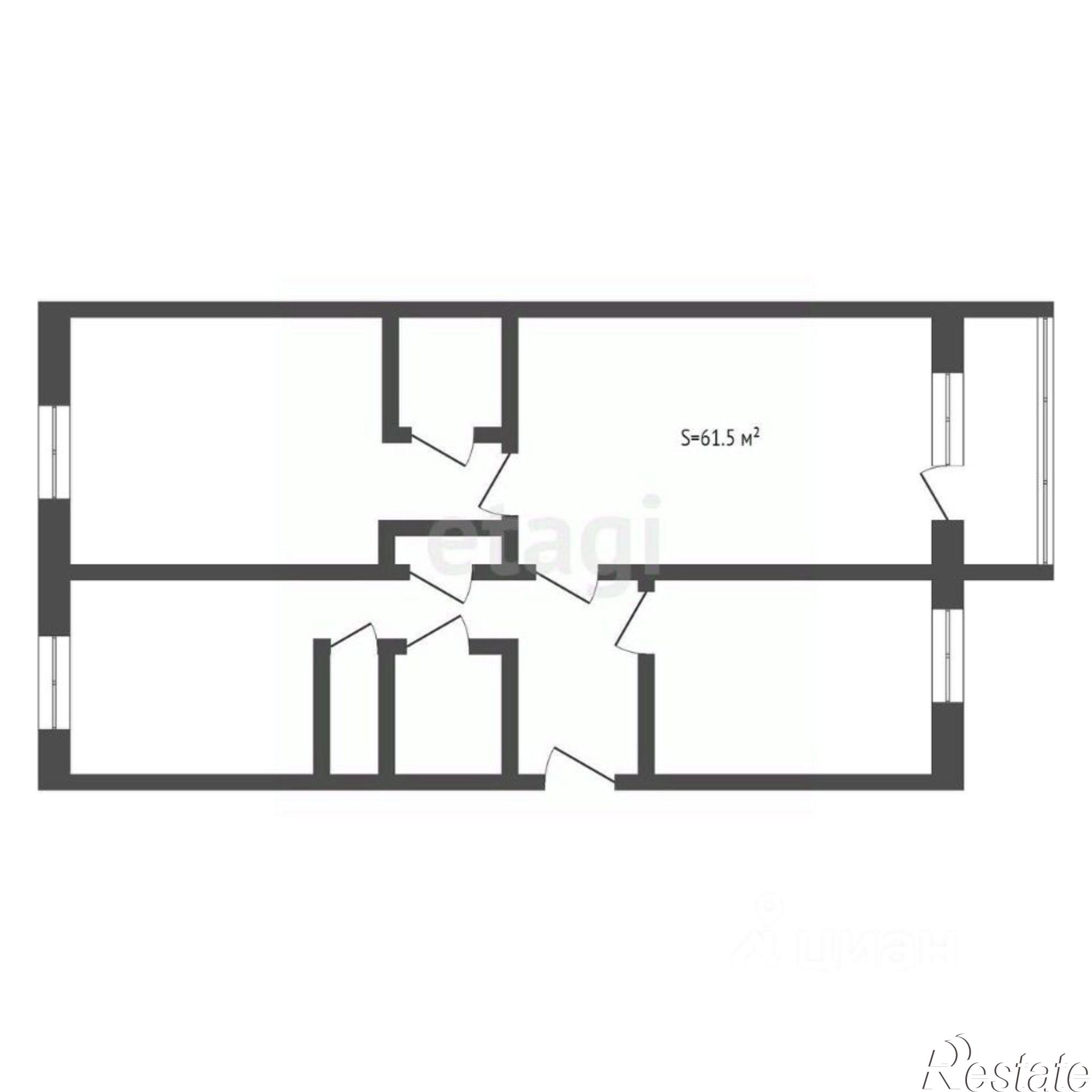 Купить квартиру за 3 600 000 рублей на Дятьковский район