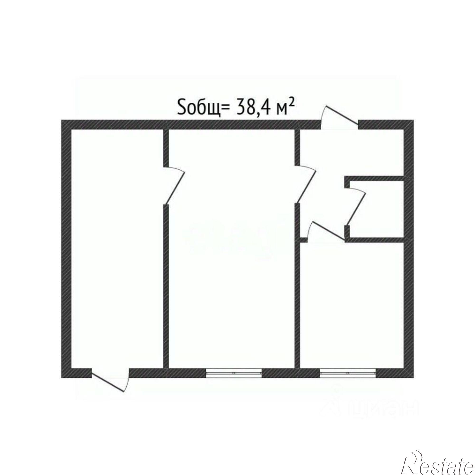 Купить квартиру за 3 625 000 рублей на улица Калинина, 22