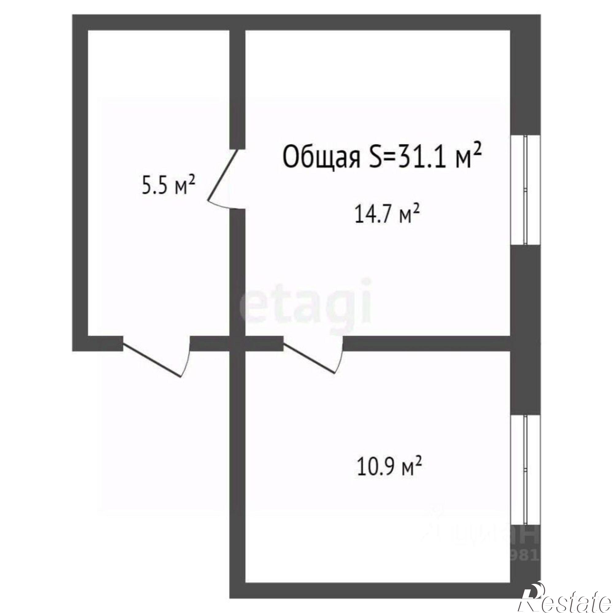 Купить комнату за 350 000 рублей на Дятьковский район, Дятьково