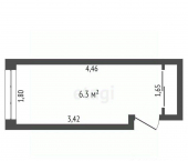 комната 8 кв м городской округ Брянск