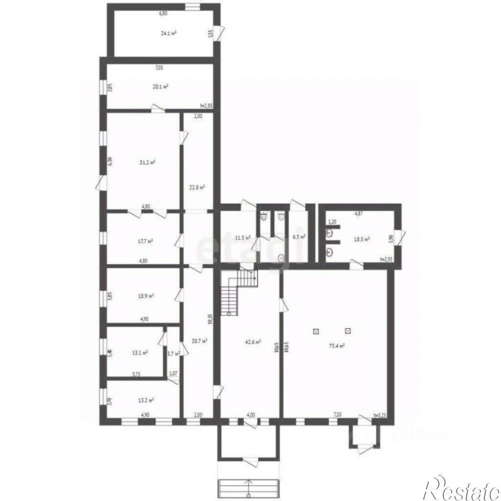 Торговое помещение улица Качалова