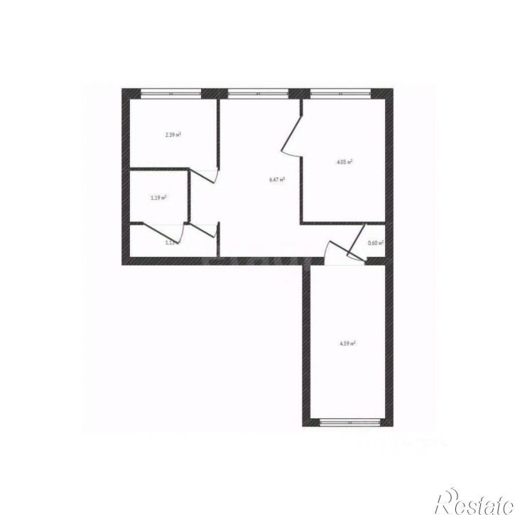 3-комн квартира улица Попова, 6,  д. 6