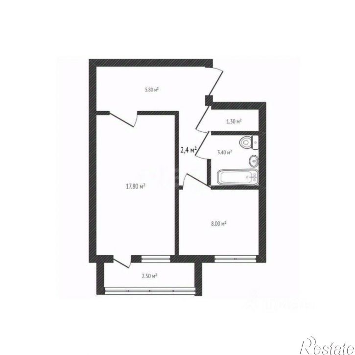 1-комн квартира Навлинский район