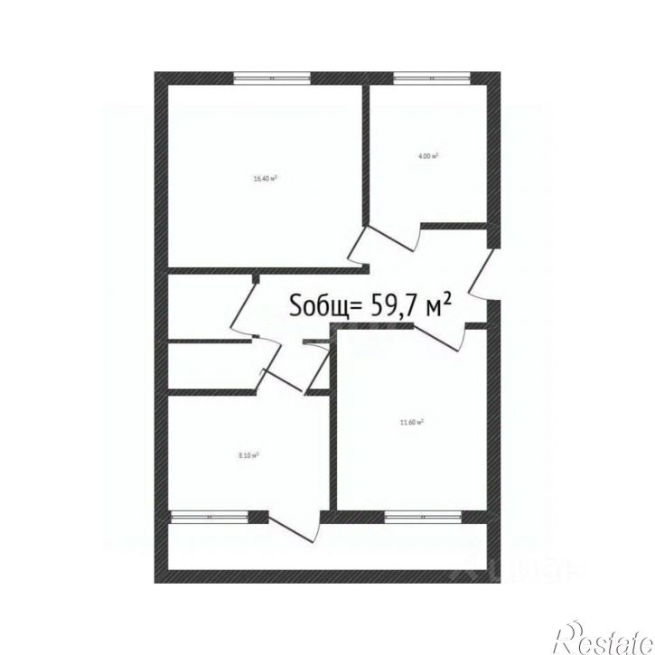 3-комн квартира городской округ Клинцы