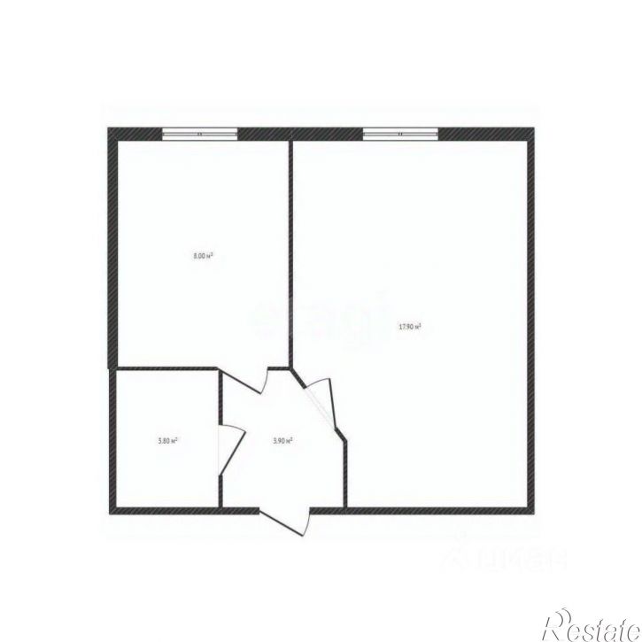 1-комн квартира