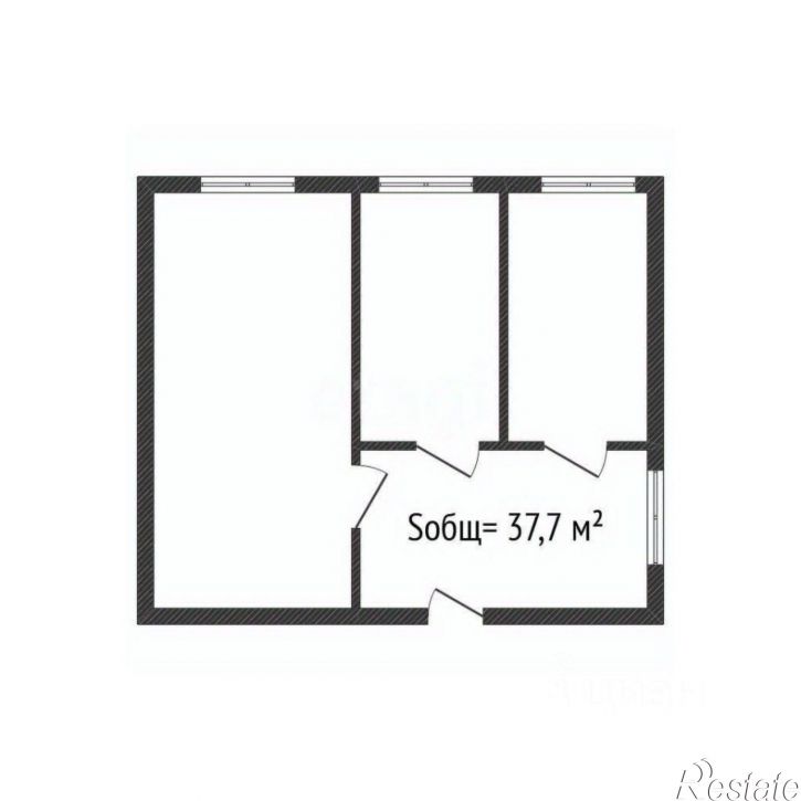 1-комн квартира