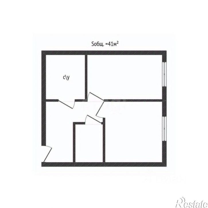 2-комн квартира улица Пушкина, 33,  д. 33