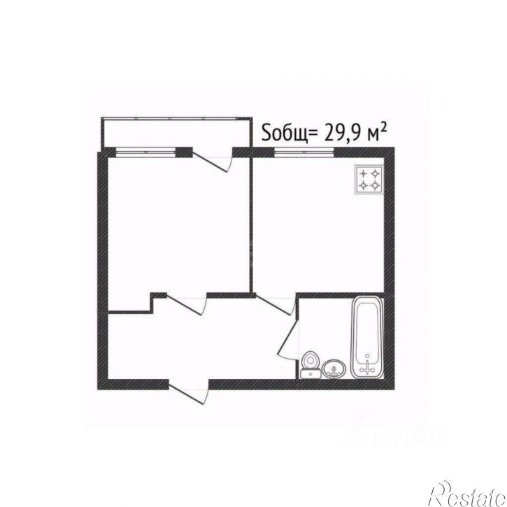 1-комн квартира Погарский район