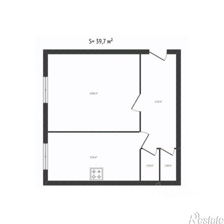 1-комн квартира