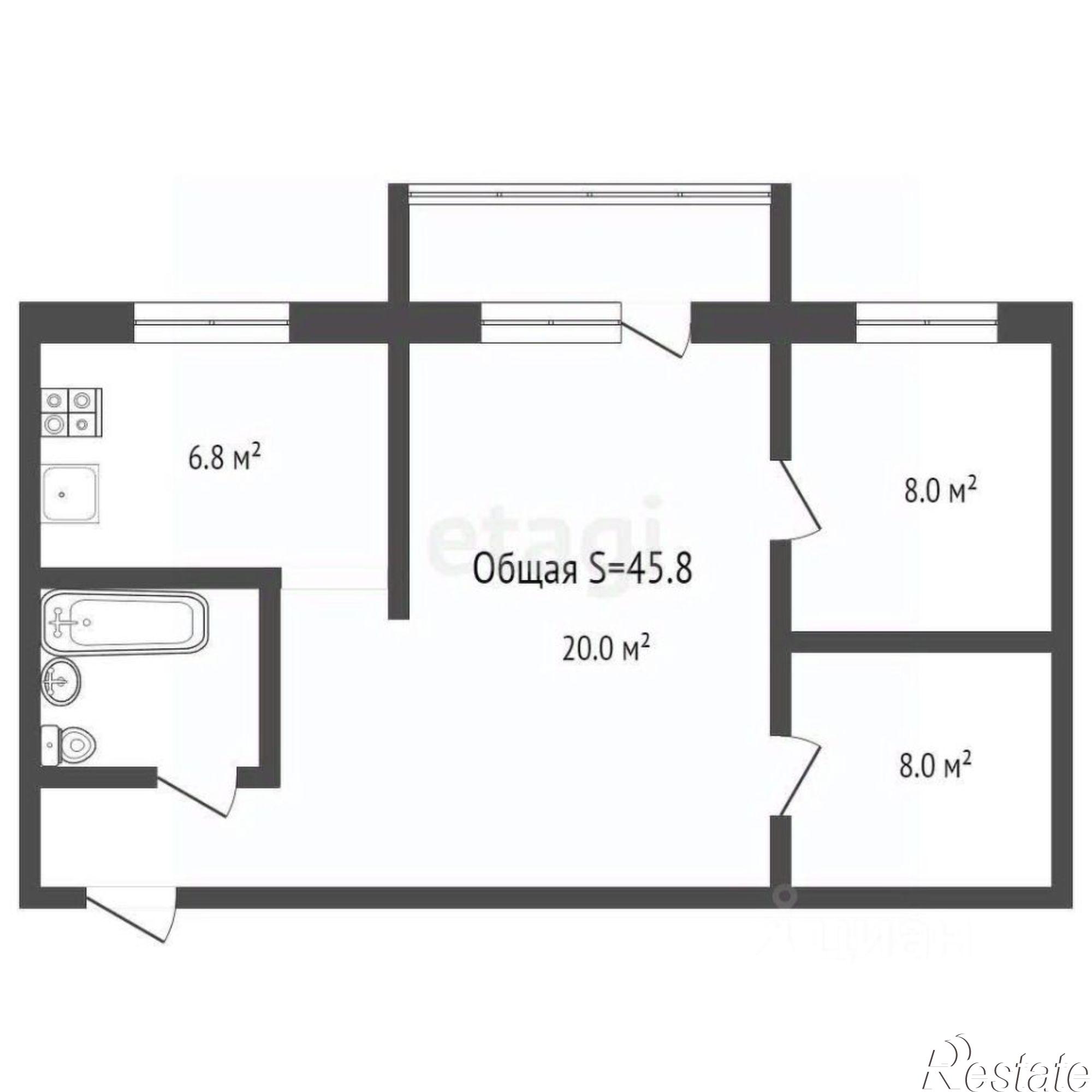 Купить квартиру за 2 850 000 рублей