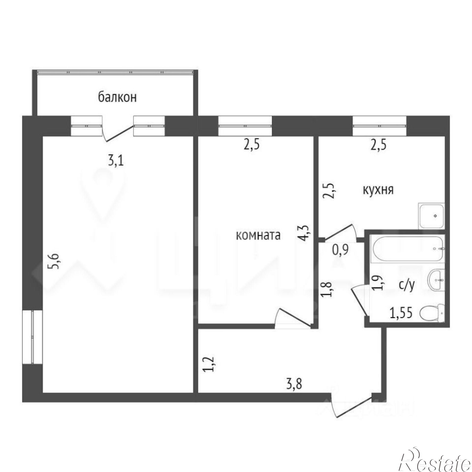 Купить квартиру за 3 000 000 рублей на 13-й микрорайон, 8