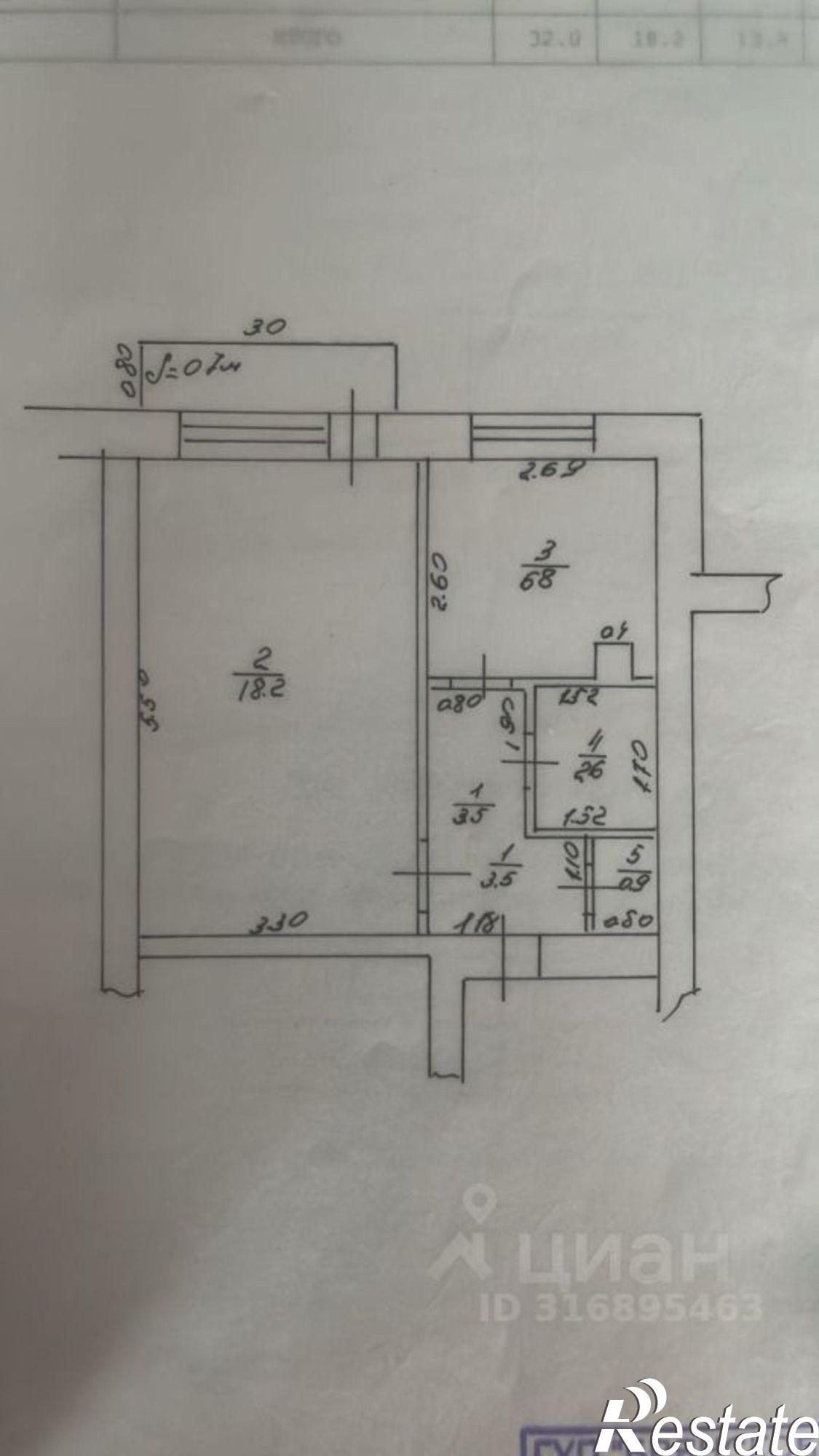 Купить квартиру за 2 100 000 рублей на ул Красных Партизан, 72