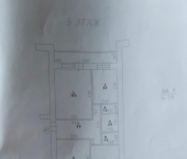 3-комн, 59кв м, этаж 5/5 улица Ленина, 64