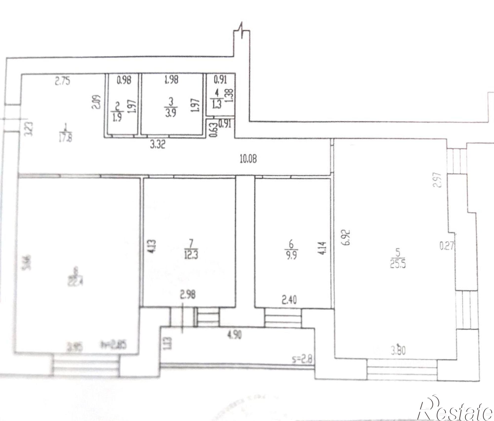 Купить квартиру за 6 000 000 рублей на ул Рославльская, 7