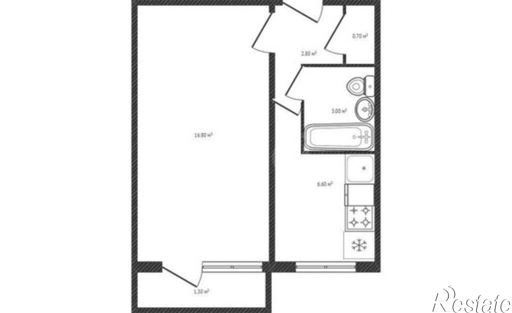 Купить квартиру за 1 850 000 рублей на 13-й микрорайон, 19