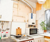 3-комн, 43кв м, этаж 1/5 переулок Фокина, 8