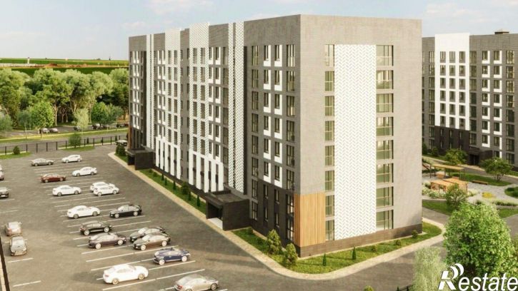 1-комн квартира в новом доме посёлок Мичуринский