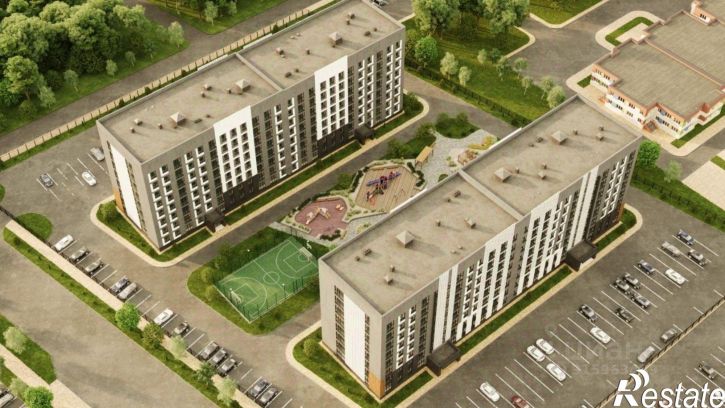 1-комн квартира в новом доме посёлок Мичуринский