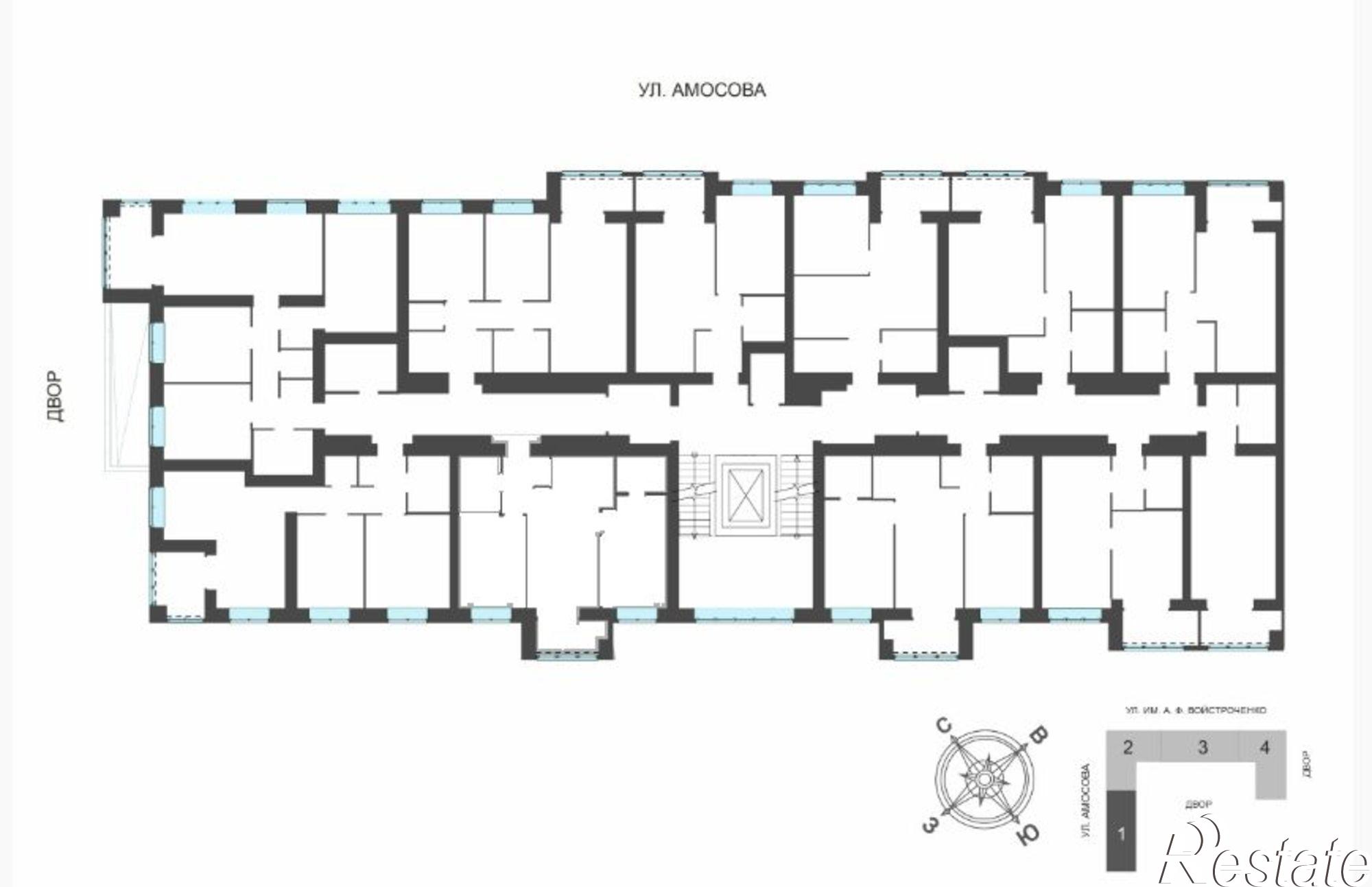Купить квартиру за 4 117 840 рублей на улица имени А.Ф. Войстроченко