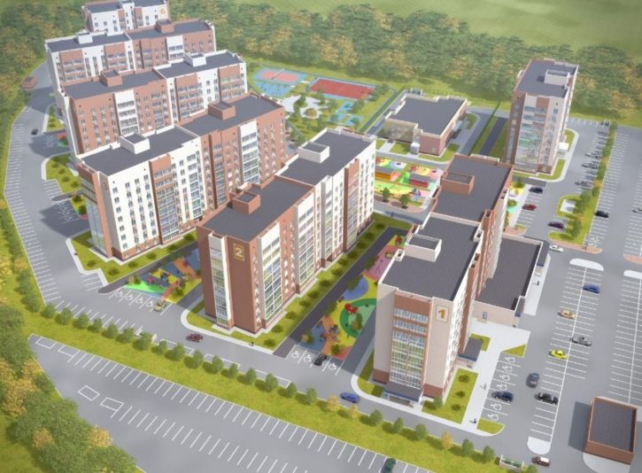 1-комн квартира в новом доме Соборная
