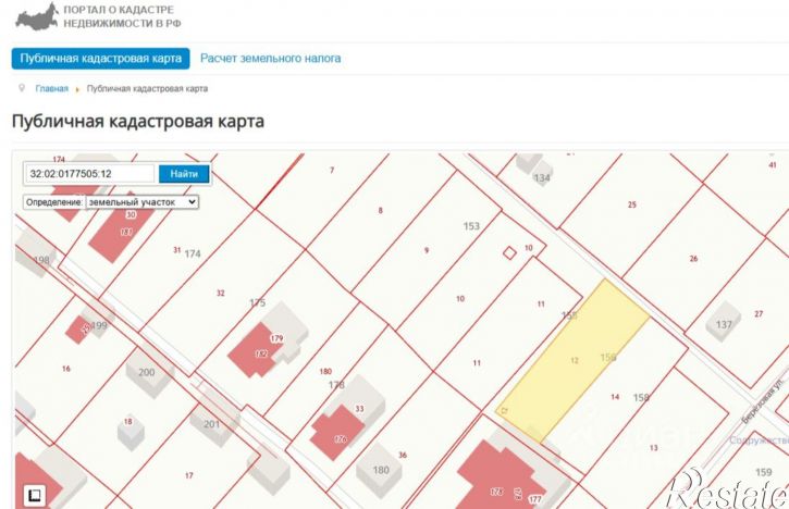 Земельный участок ул Березовая