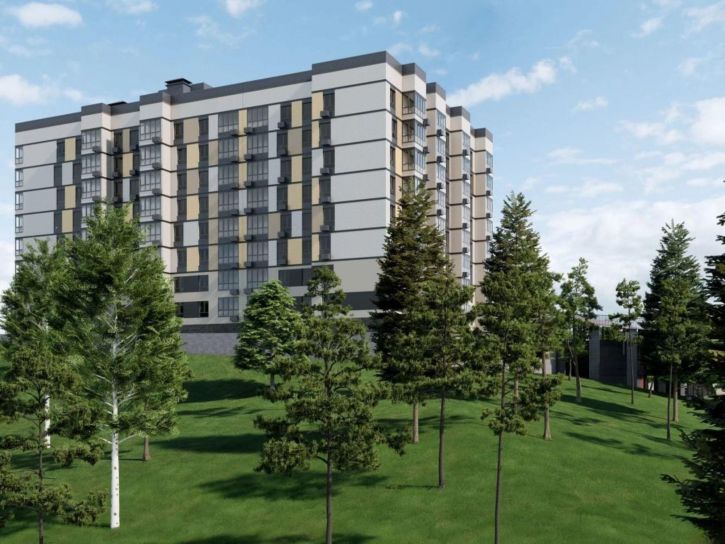 1-комн квартира в новом доме Рославльская, 1Е