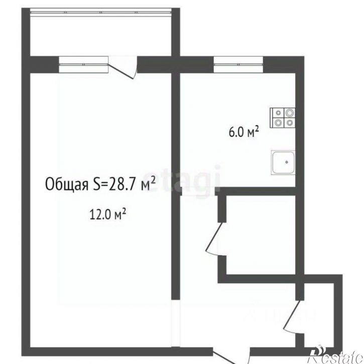 1-комн квартира ул Карла Либкнехта, 31,  д. 31
