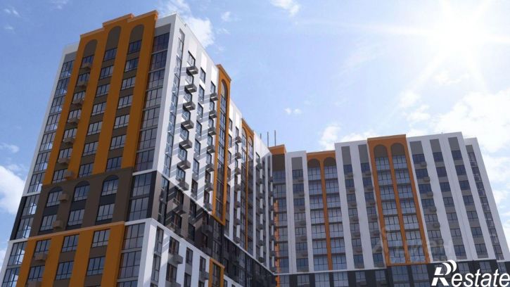 1-комн квартира в новом доме улица Крахмалёва, 8Б