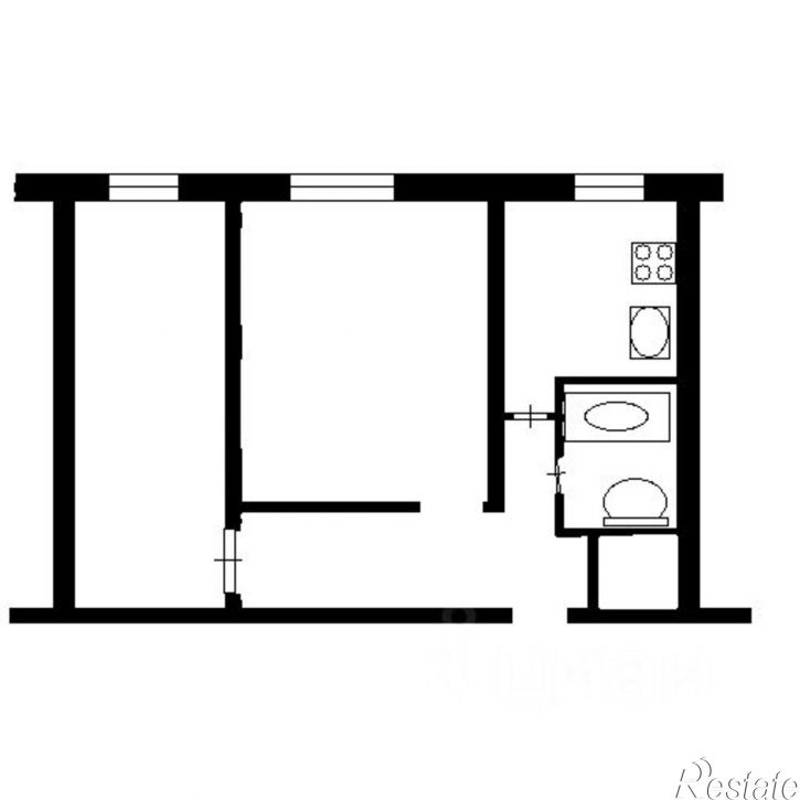2-комн квартира Брянск, улица Богдана Хмельницкого, 8
