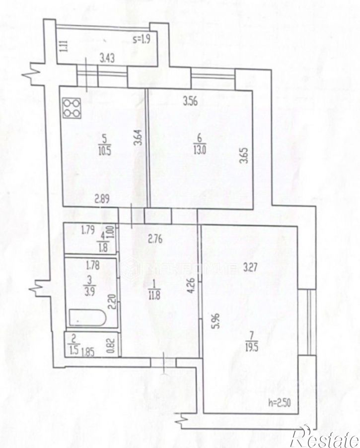 2-комн квартира Брянск г., Фокинский, Кутузова ул.