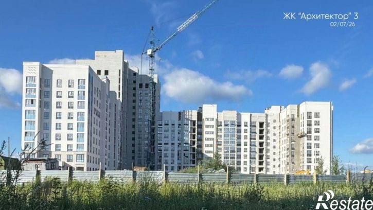2-комн квартира в новом доме улица имени А.Ф. Войстроченко