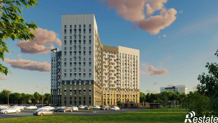 1-комн квартира в новом доме посёлок Мичуринский