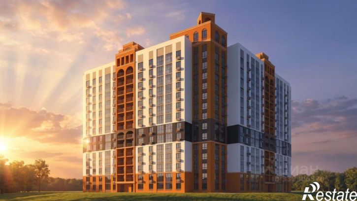 1-комн квартира в новом доме улица Крахмалёва, 8Б