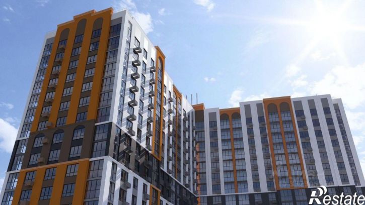 1-комн квартира в новом доме улица Крахмалёва, 8Б