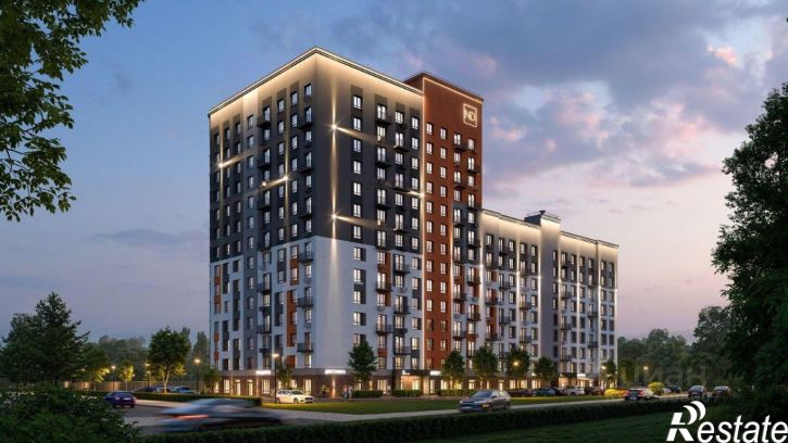 3-комн квартира в новом доме улица Романа Брянского