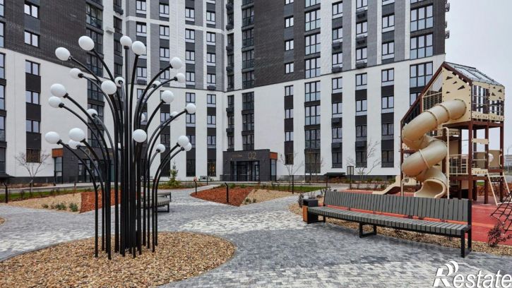 2-комн квартира в новом доме посёлок Мичуринский
