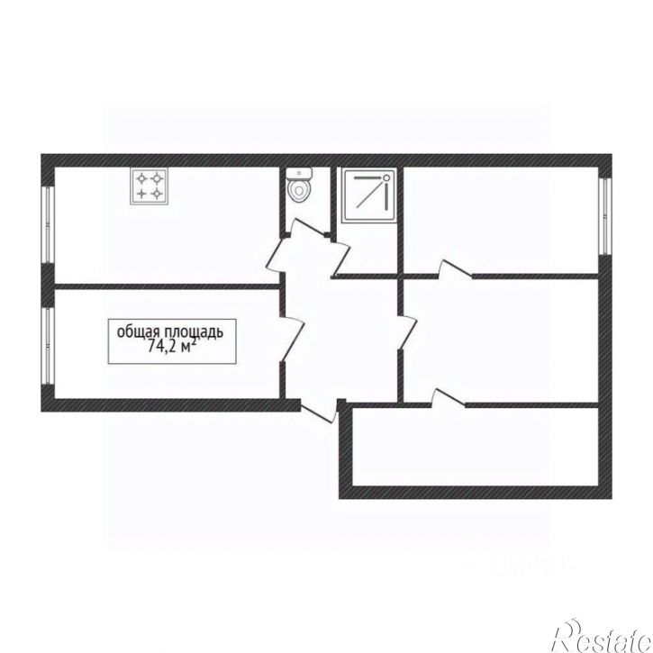 4-комн квартира ул Мейпариани, 18,  д. 18