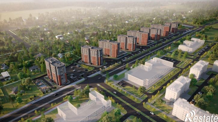 1-комн квартира в новом доме улица Ильи Иванова