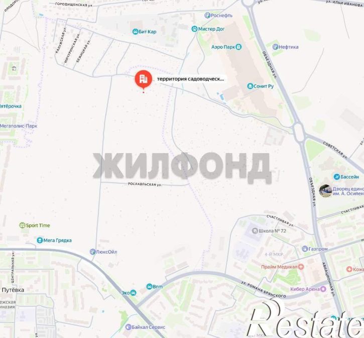 Земельный участок Снежка садовое товарищество